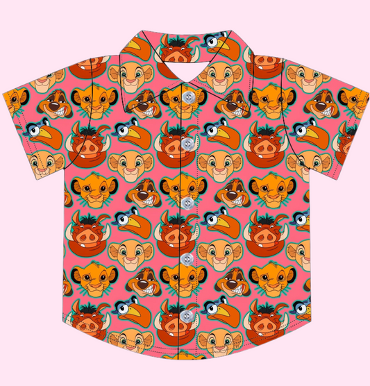 LION KING / BOYS SHIRT