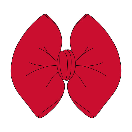 RED SOLID BOW