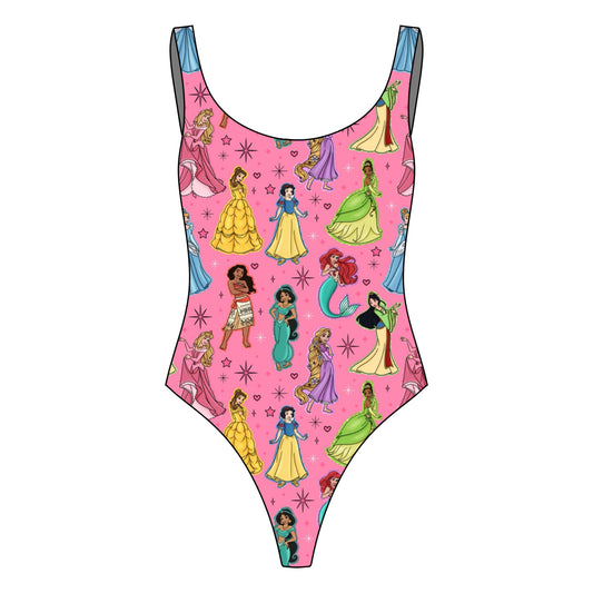 PRINCESSES / WOMENS ONE PIECE SWIMSUIT