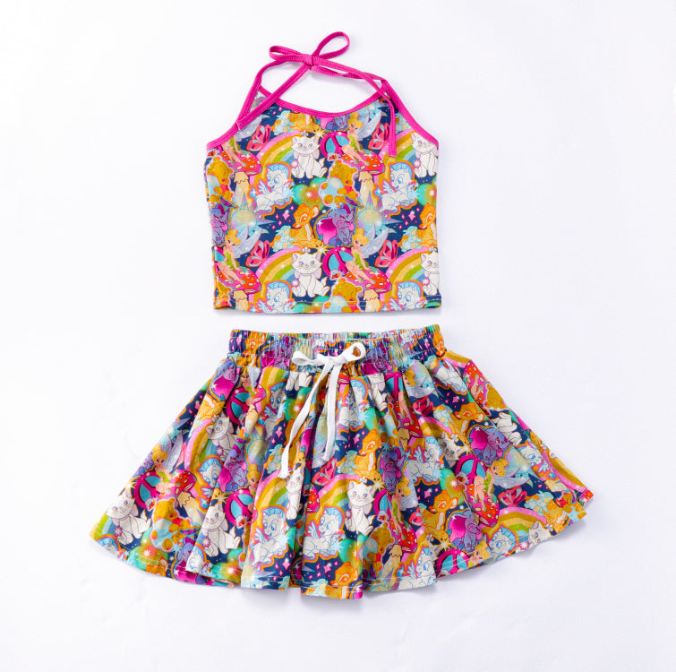 GROOVY CHARACTERS / HALTER SET