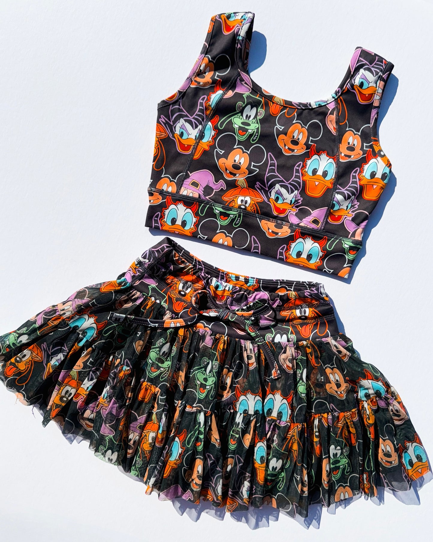 SPOOKY PALS / GIRLS TULLE SET