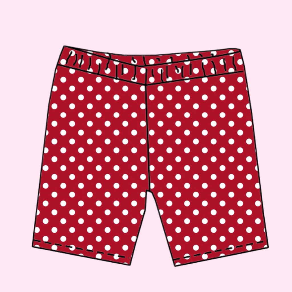 POLKA DOTS / BIKER SHORTS