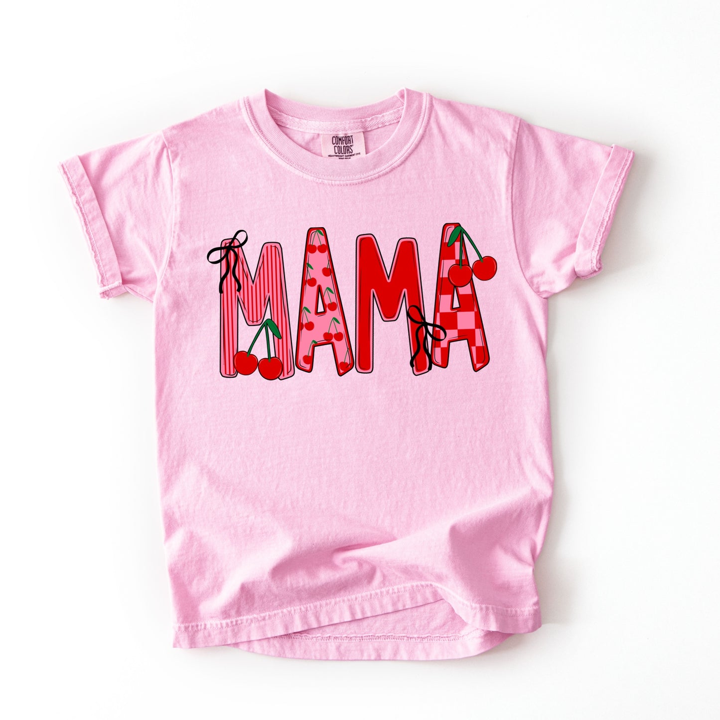 CHERRIES MATCHING COMFORT COLOR TEE