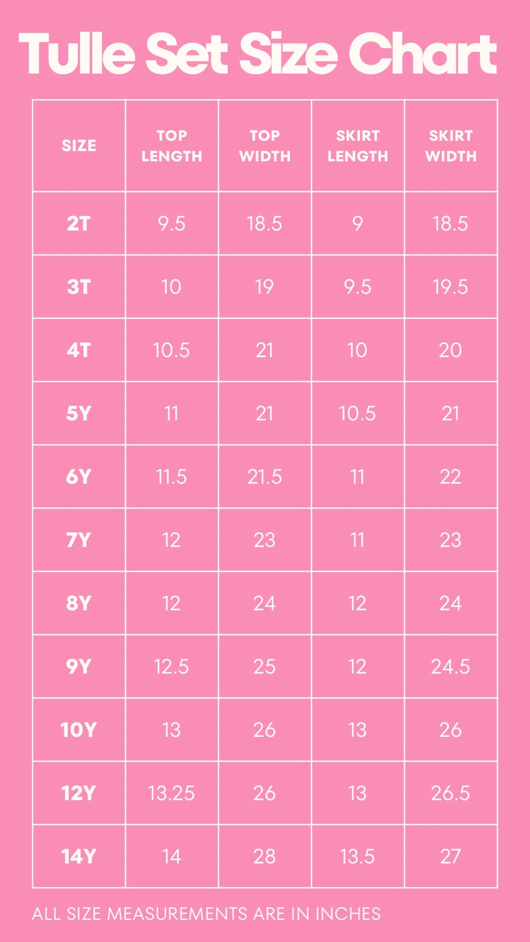 PLUTO / GIRLS TULLE SET