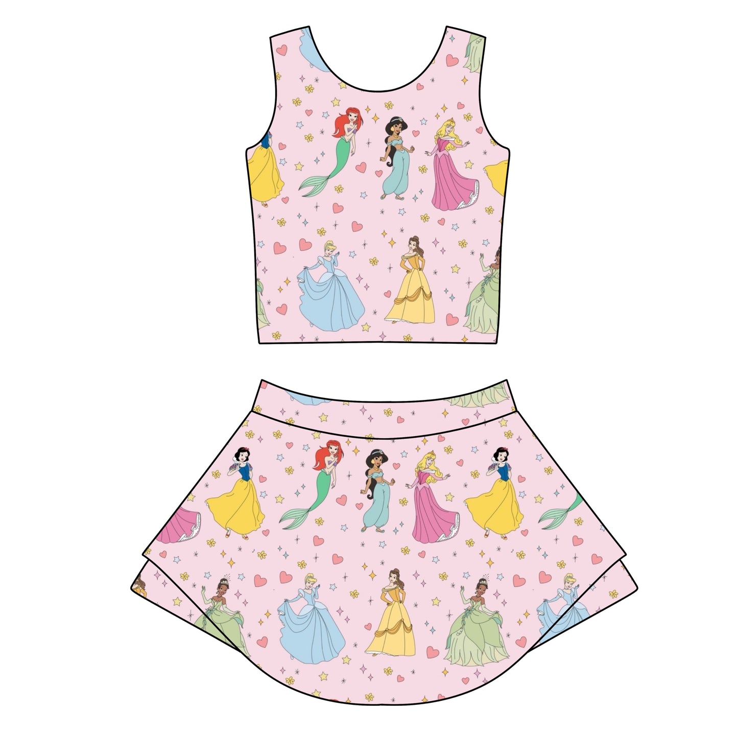 PRINCESS ATHLETIC SET
