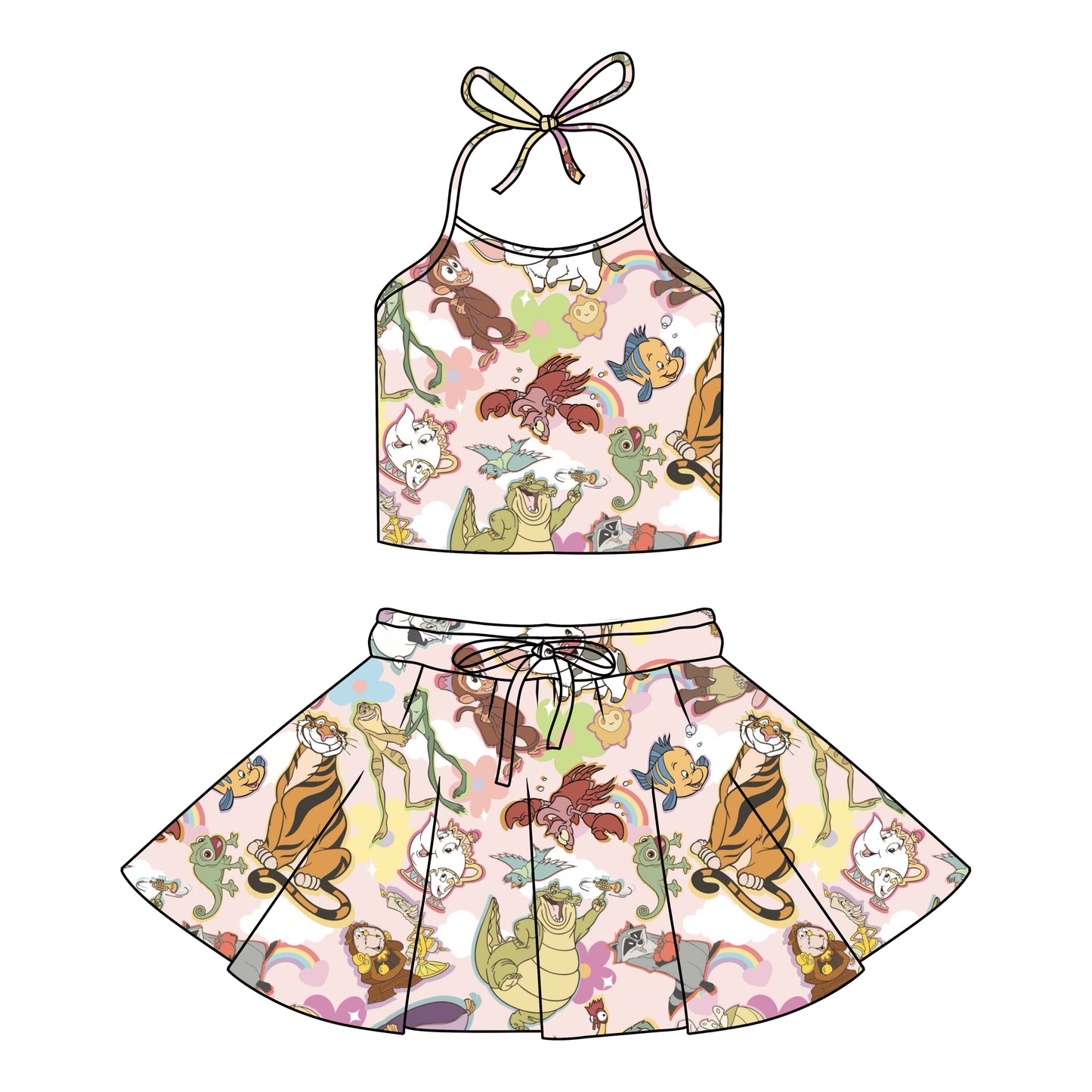 SIDEKICKS / HALTER SET