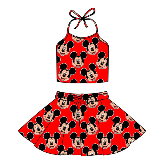 MICKEY / GIRLS HALTER SET