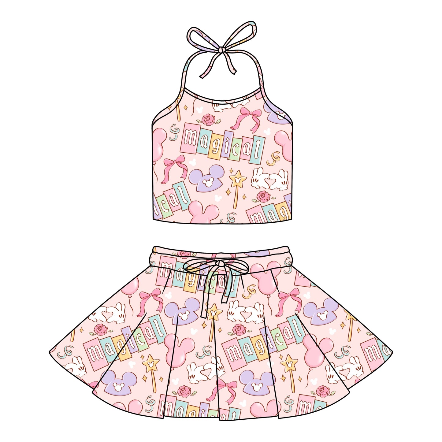 MAGICAL / HALTER SET