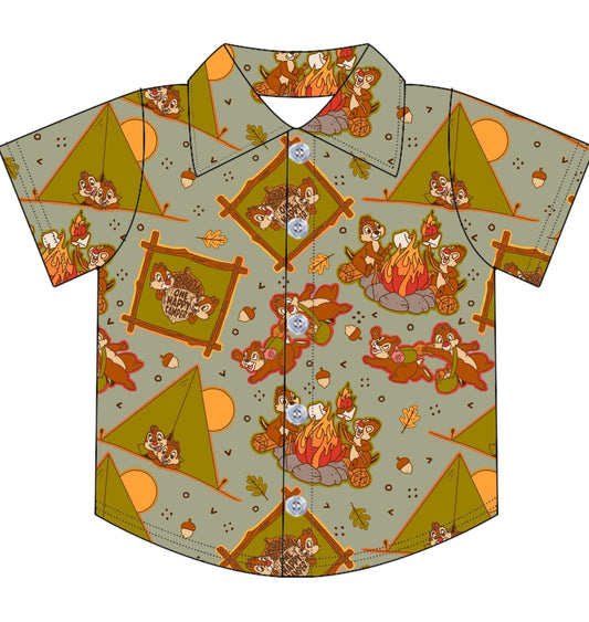 CAMPING / BOYS SHIRT