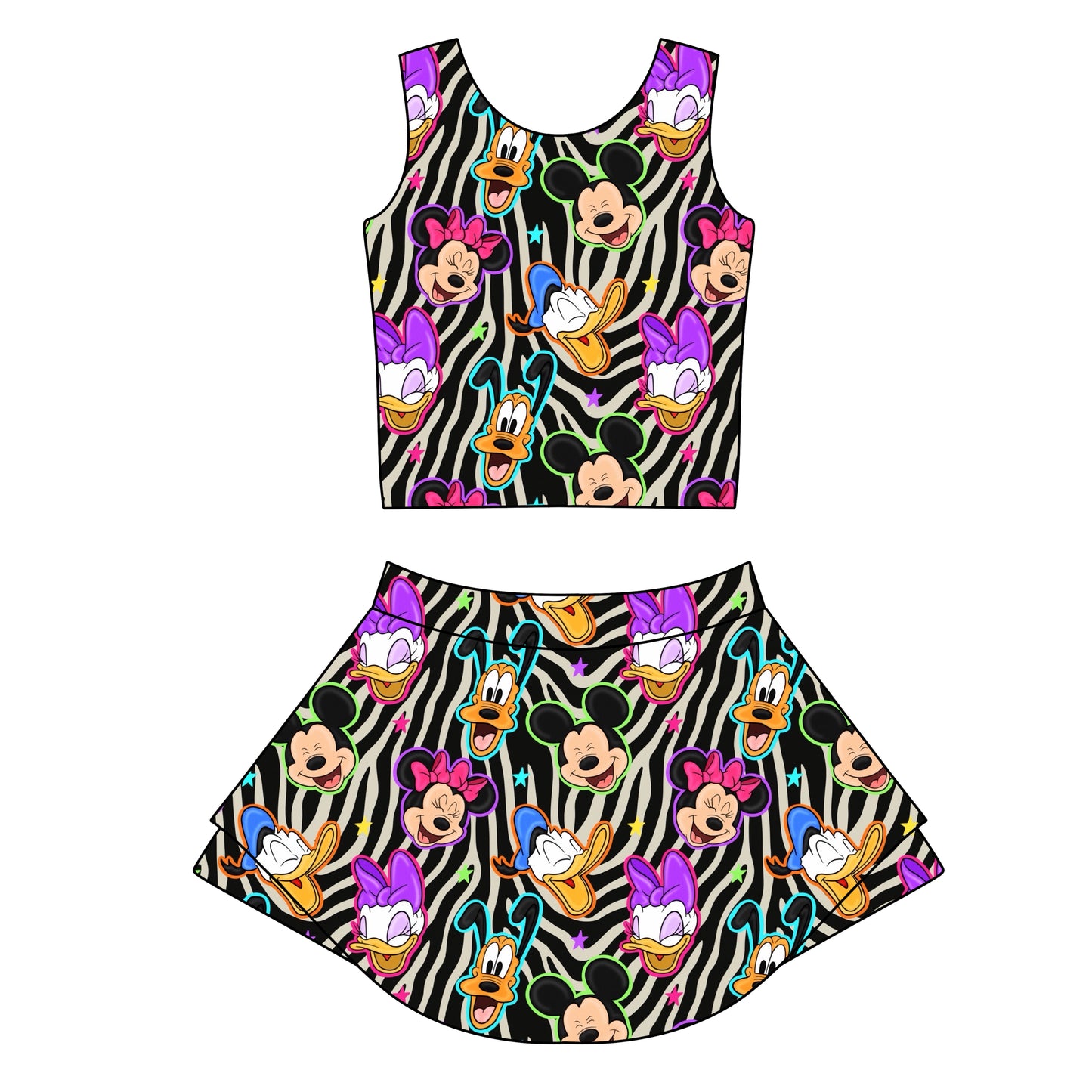 ZEBRA FAB 6 WOMENS ATHLETIC SET