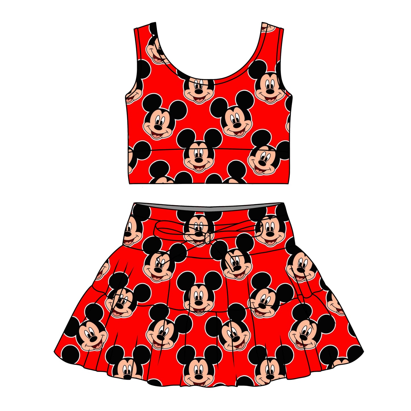MICKEY / GIRLS TULLE SET