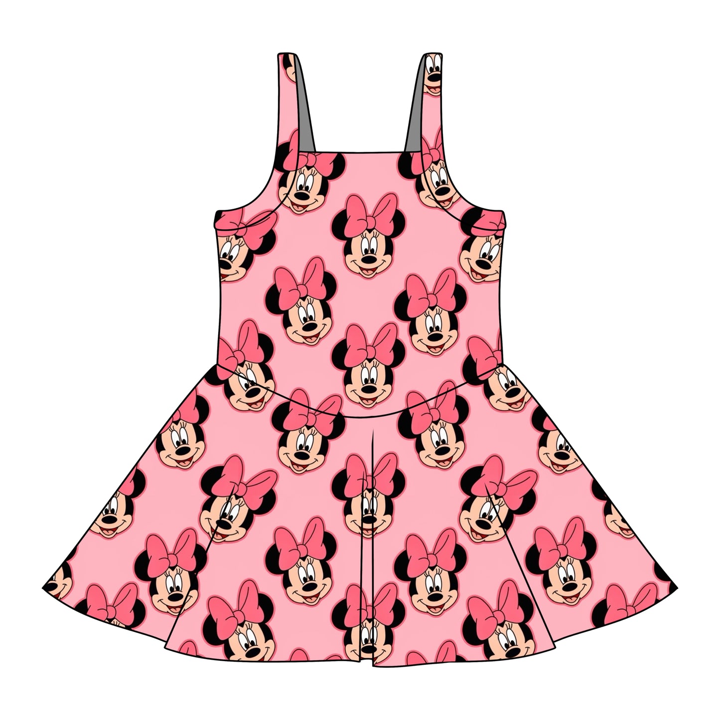 MINNIE / GIRLS ATHLETIC DRESS