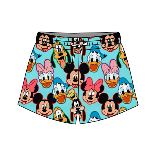 TURQUOISE FAB 6 / BOYS TRUNKS