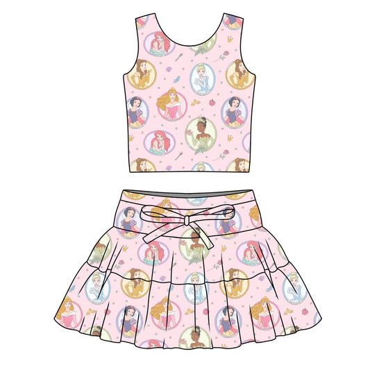 PRINCESS PORTRAITS / WOMENS TULLE SKIRT & TOP