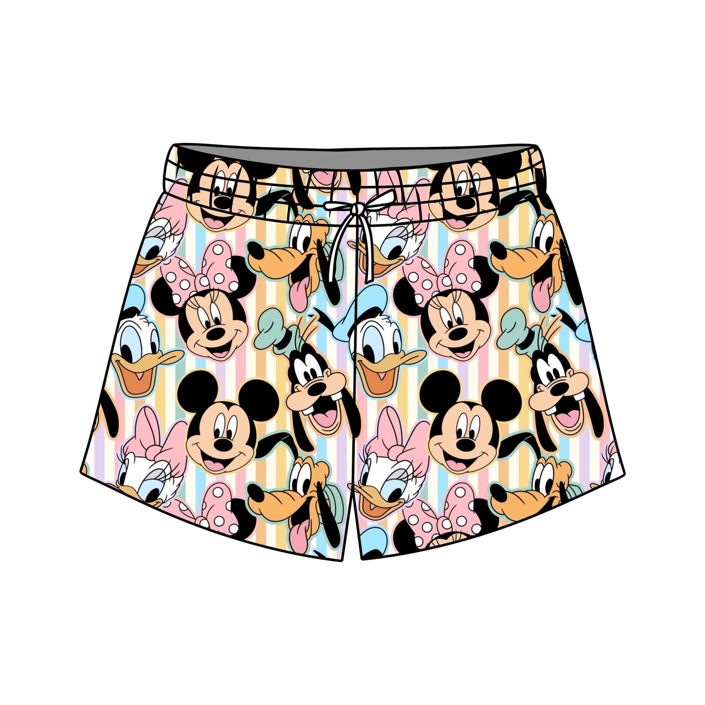 PASTEL FAB 6 / BOYS SWIM TRUNKS