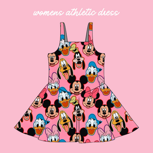 PINK FAB 6 / WOMEN'S ATHLETIC DRESS