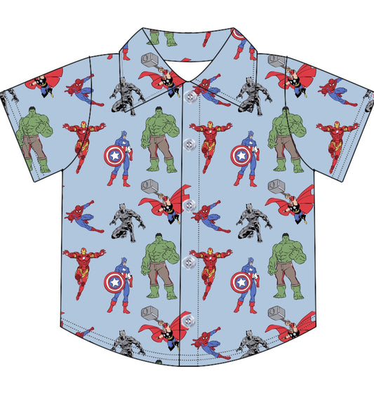 MARVEL / BOYS & MENS SHIRT