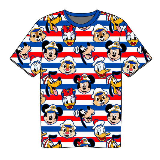 STRIPE CRUISE / BOYS & MENS TEE