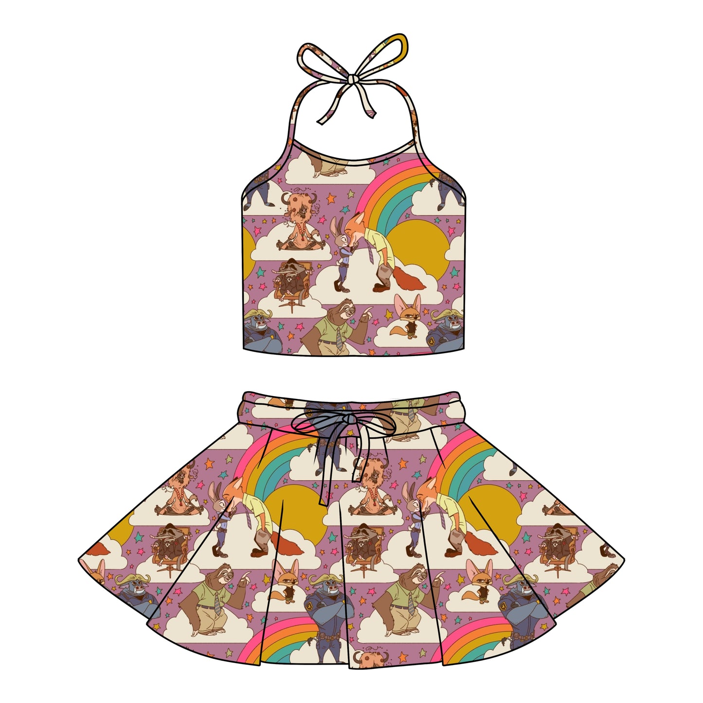 ZOOTOPIA / HALTER SET