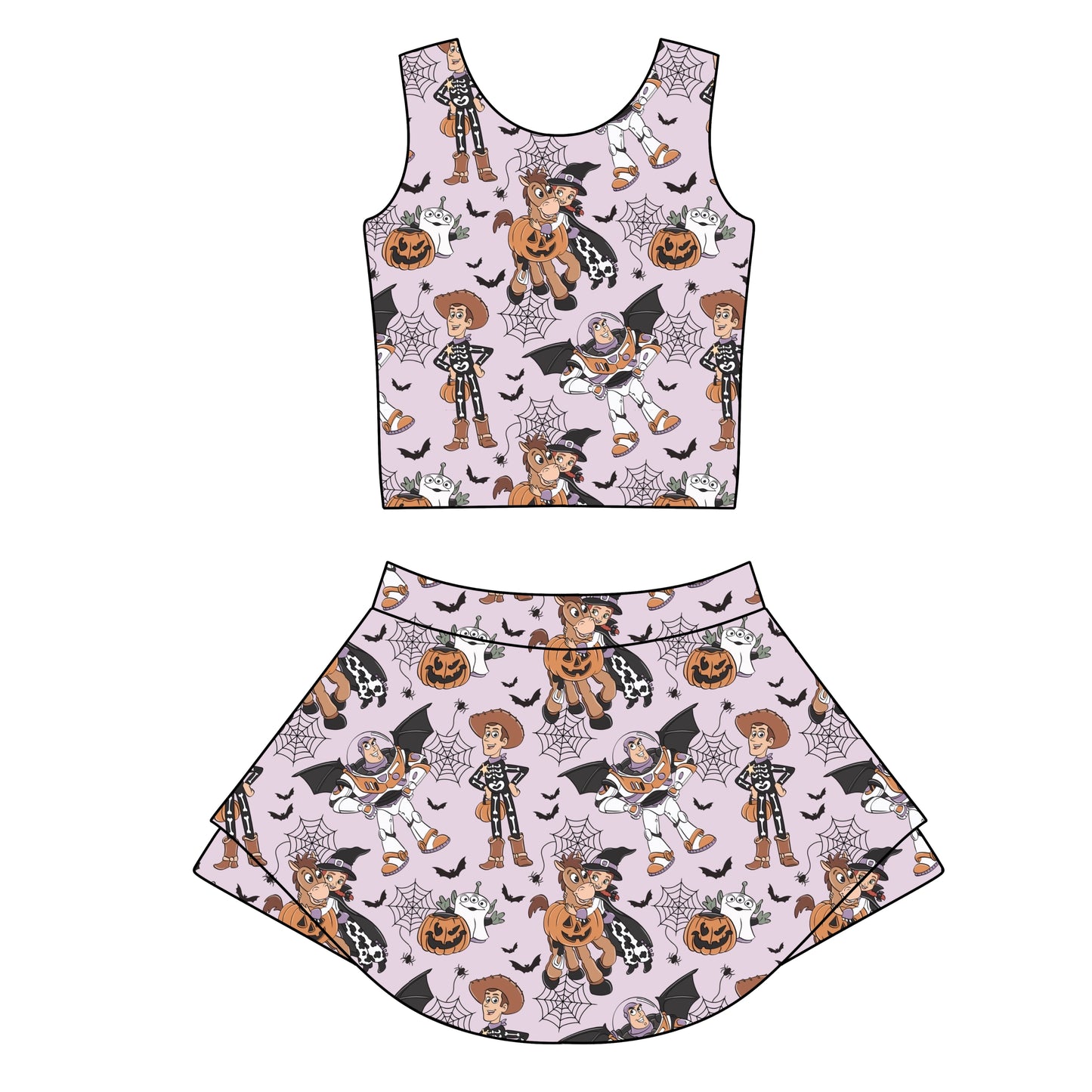 SPOOKY TOYS WOMENS ATHLETIC SET