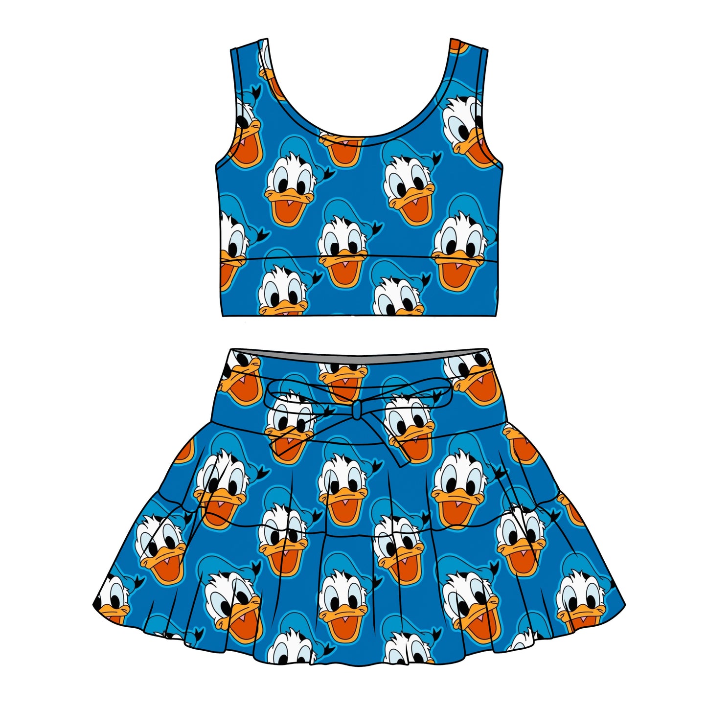 DONALD / GIRLS TULLE SET