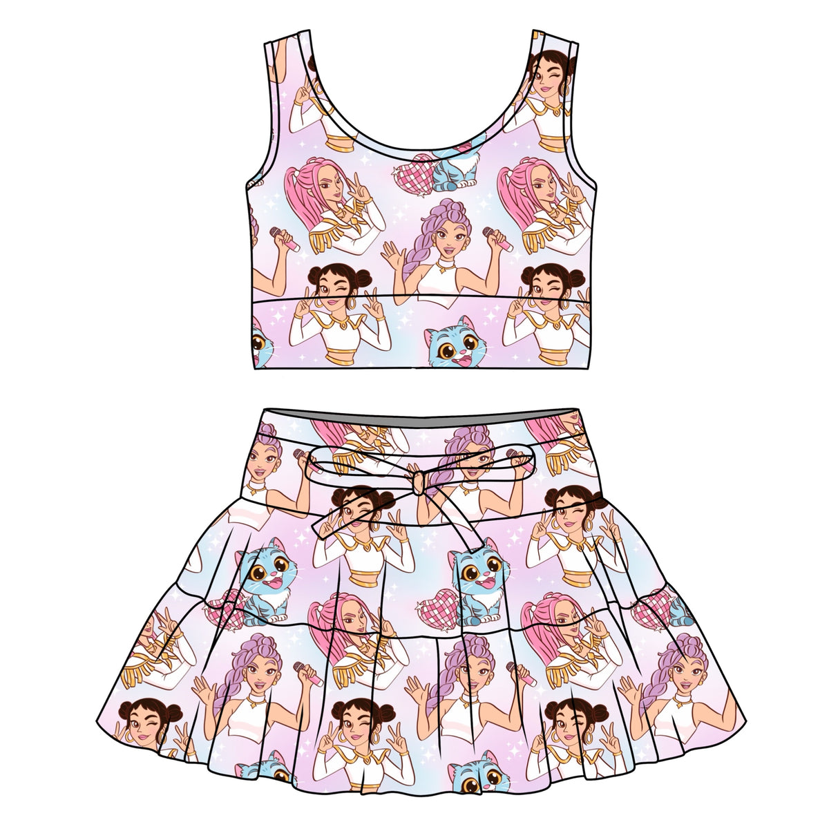 KPOP TULLE SET