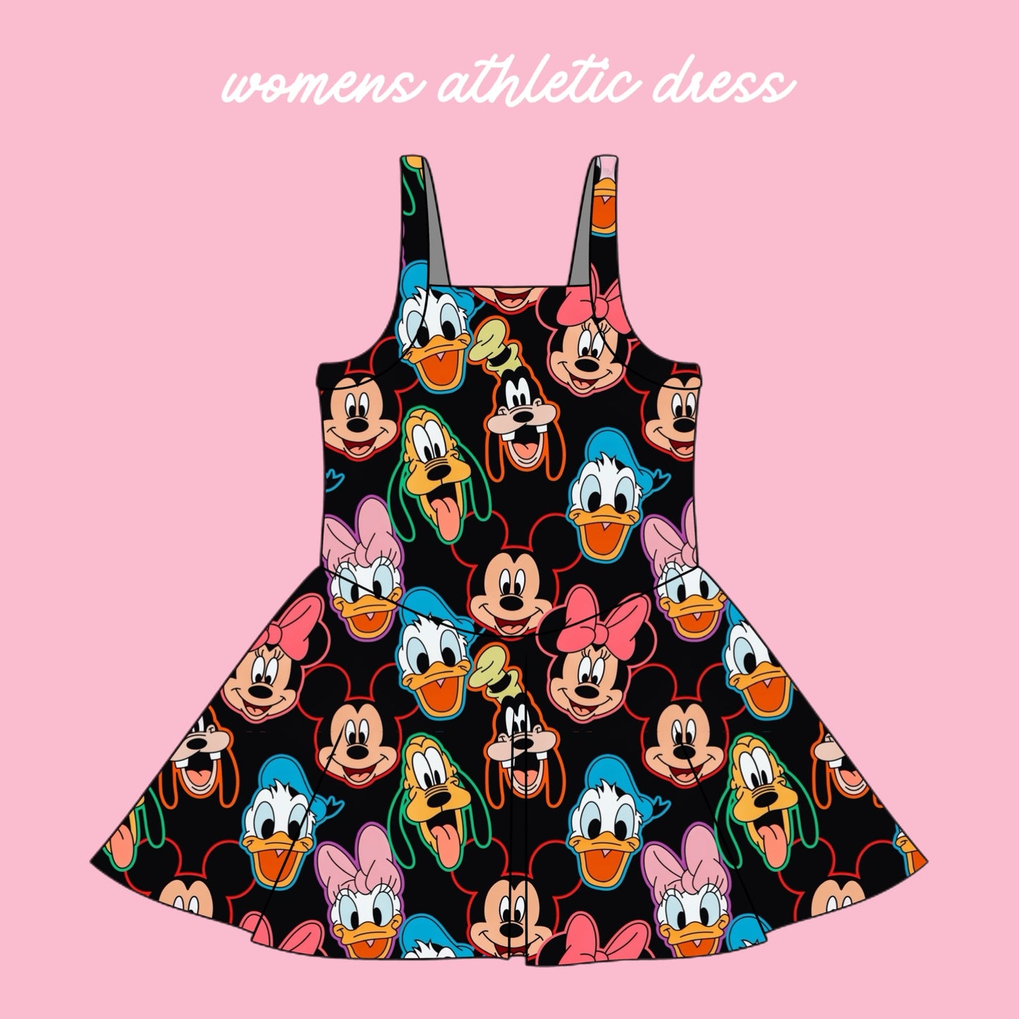 BLACK FAB 6 / WOMEN'S ATHLETIC DRESS