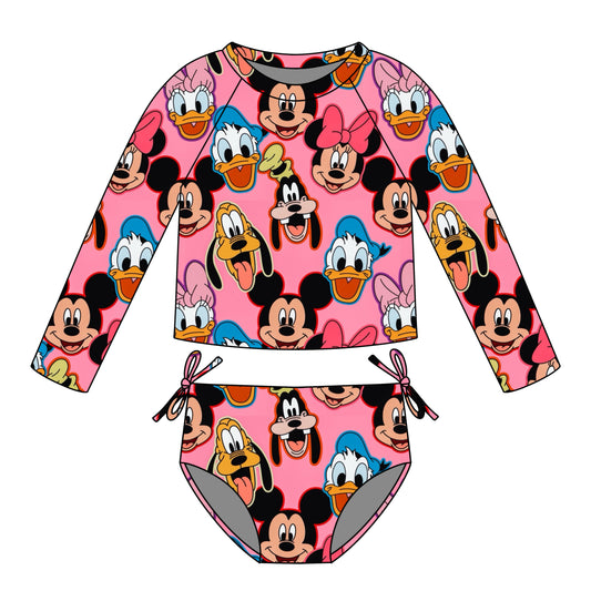 PINK FAB 6 / RASHGUARD SWIM