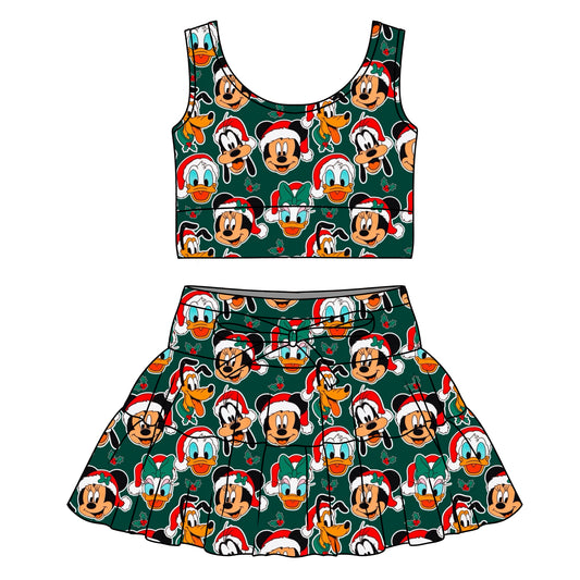 FESTIVE FAB 6 / GIRLS TULLE SET