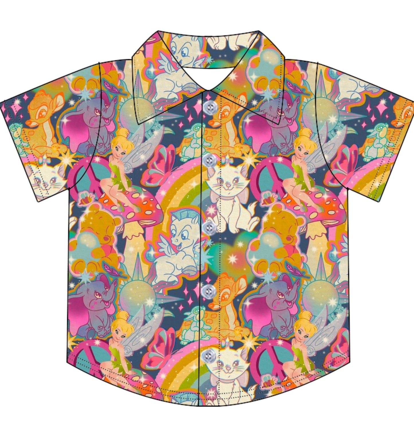 GROOVY CHARACTERS / BOYS SHIRT