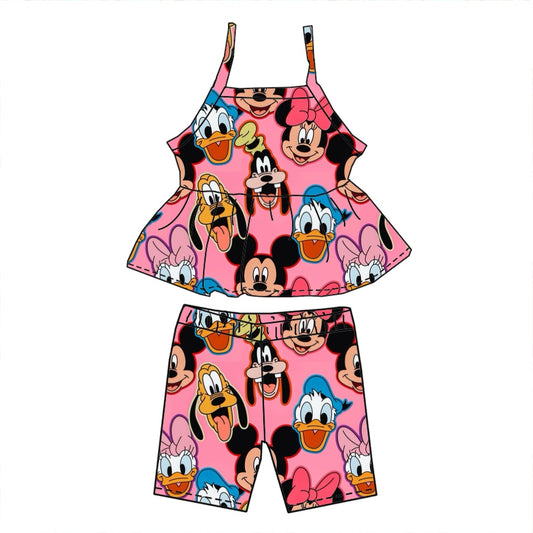 PINK FAB 6 / PEPLUM SET