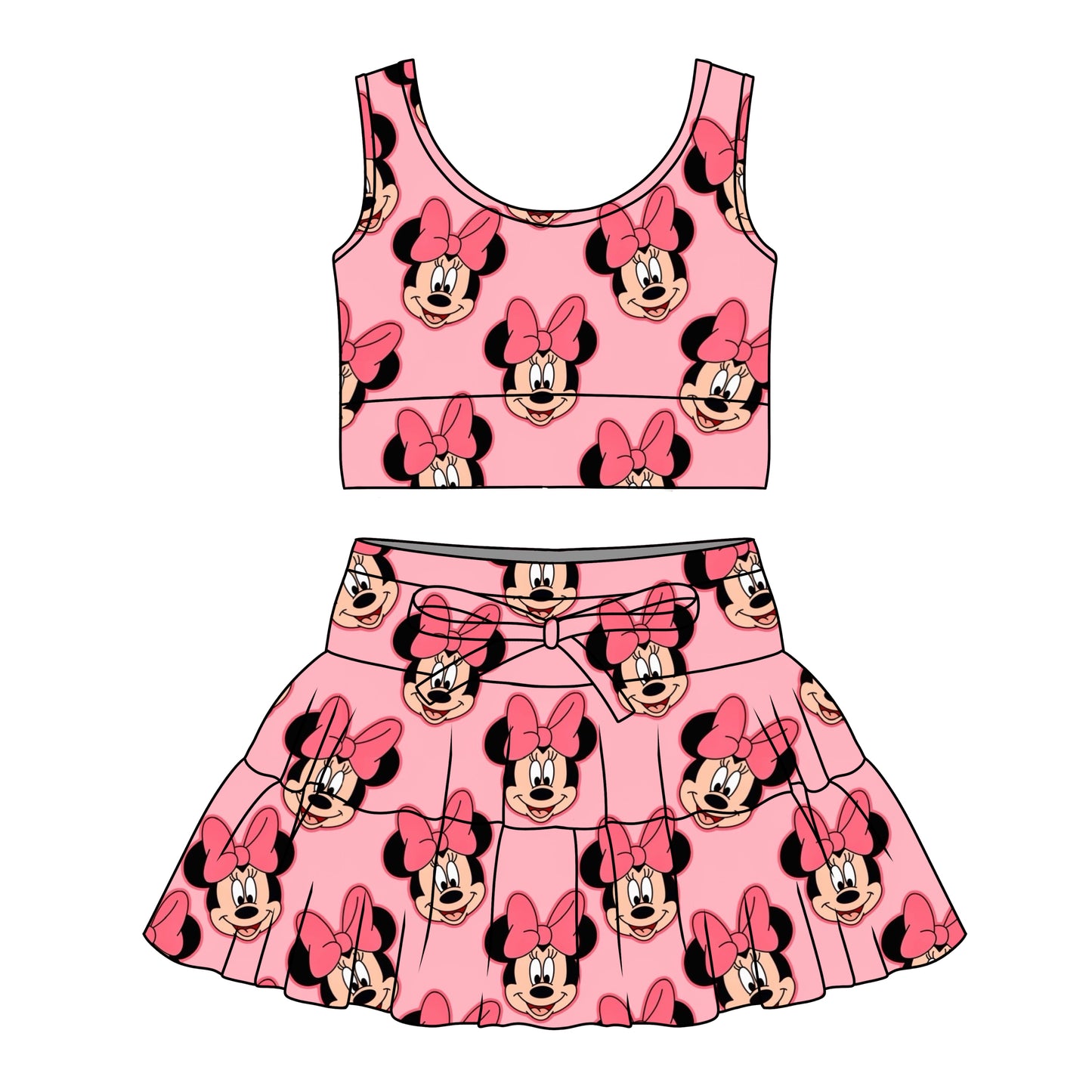 MINNIE / GIRLS TULLE SET