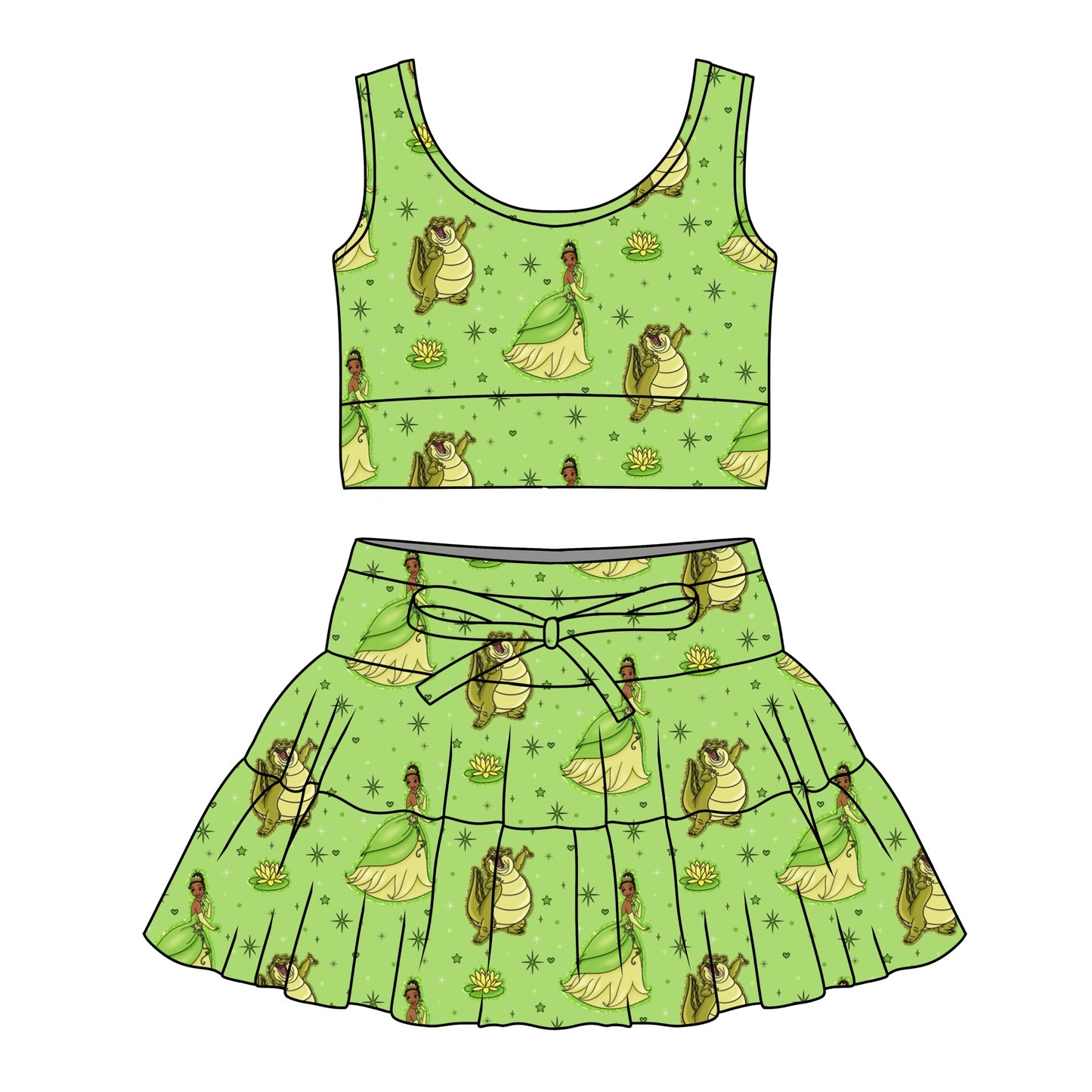 TIANA / GIRLS TULLE SET