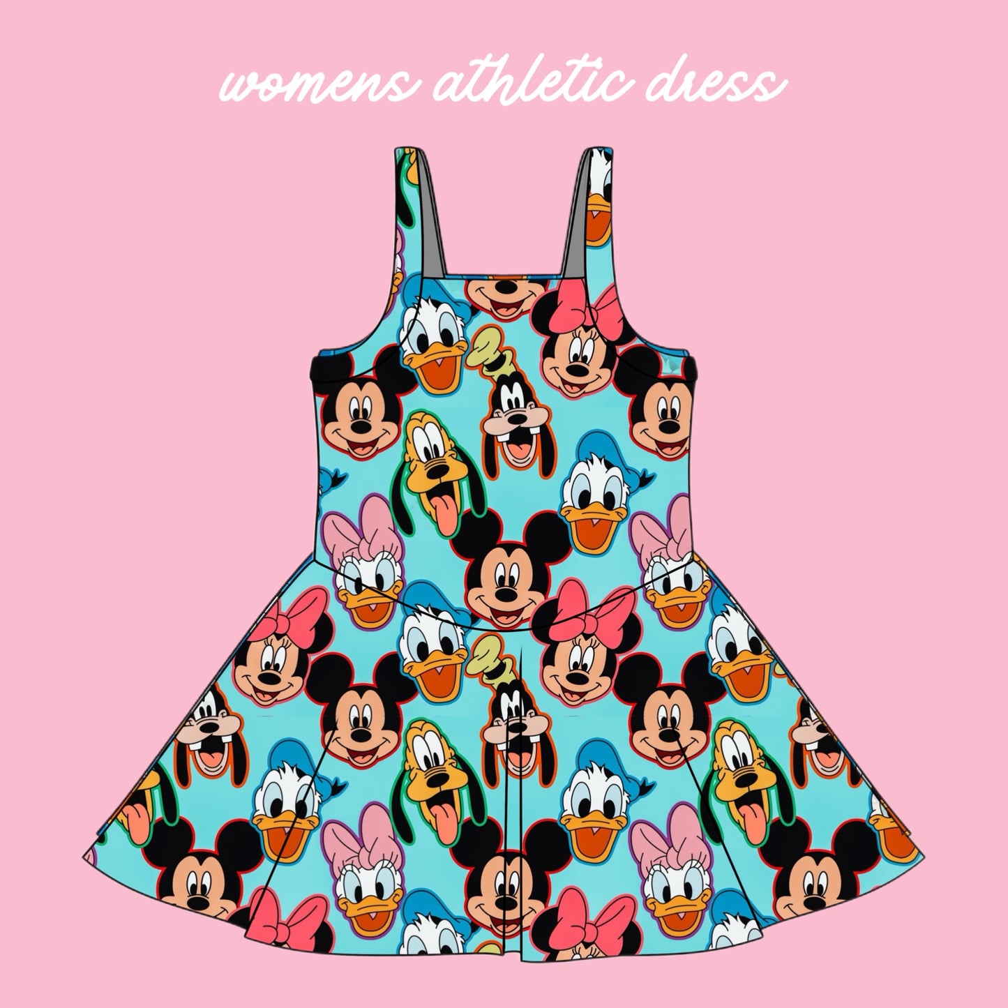 TURQUOISE FAB 6 / WOMEN'S ATHLETIC DRESS