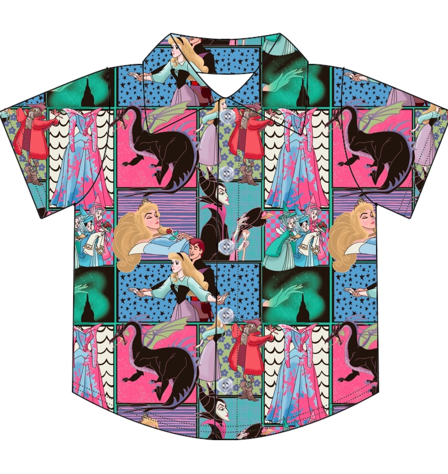 SLEEPING BEAUTY / BOYS SHIRT