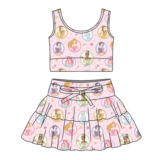 PRINCESS PORTRAITS / GIRLS TULLE SET