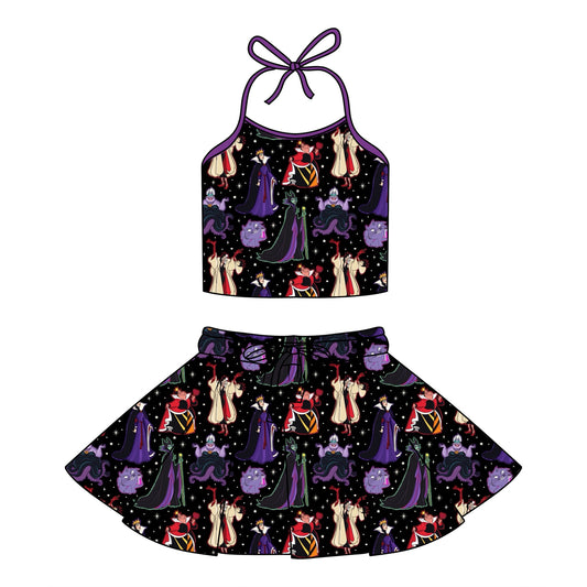 VILLAINS / HALTER SET