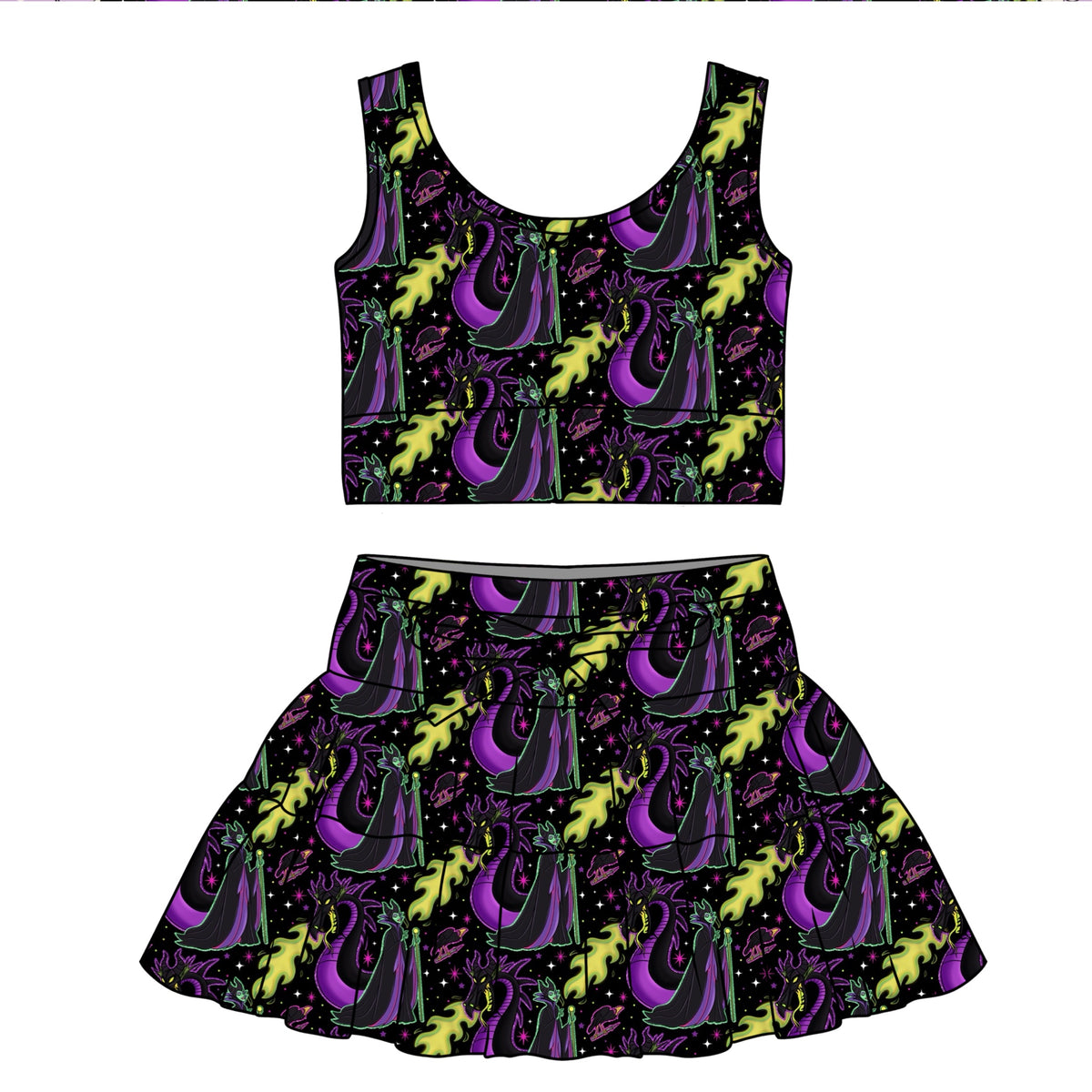 MALEFICENT / GIRLS TULLE SET