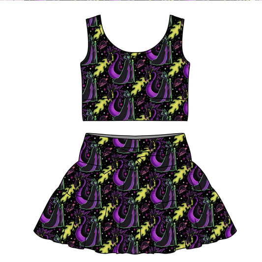MALEFICENT / GIRLS TULLE SET
