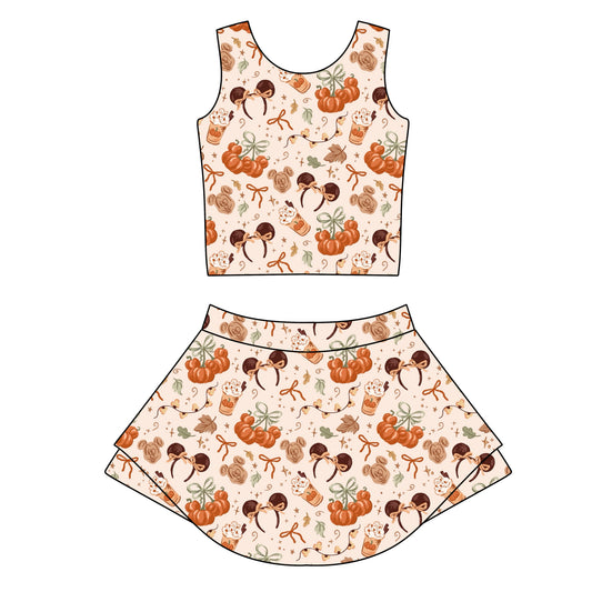 FALL ON MAIN GIRLS ATHLETIC SET