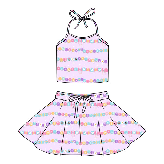 FRIENDSHIP BRACELET / HALTER SET