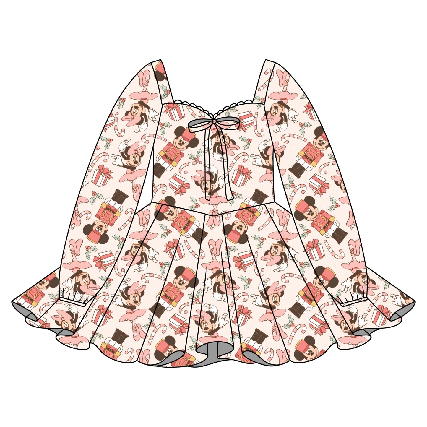 NUTCRACKER / LONG SLEEVE DRESS