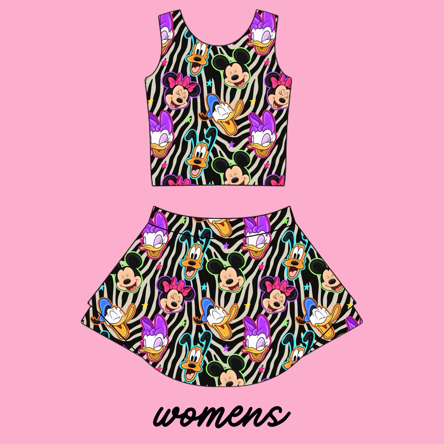 ZEBRA FAB 6 WOMENS ATHLETIC SET