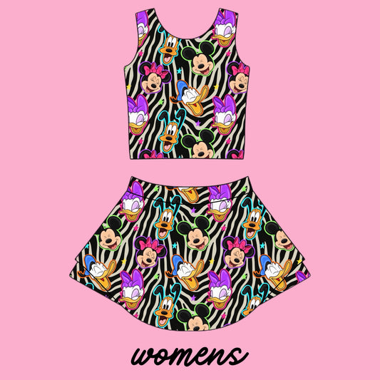 ZEBRA FAB 6 WOMENS ATHLETIC SET