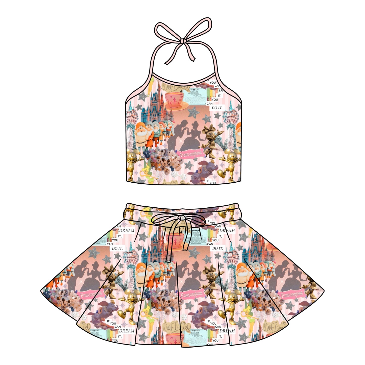 MAGICAL DAY / HALTER SET