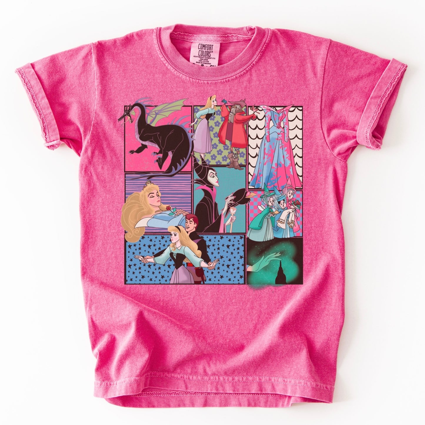SLEEPING BEAUTY COMFORT COLORS TEE