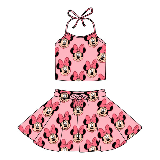 MINNIE / GIRLS HALTER SET