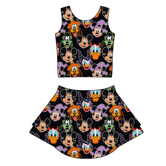 SPOOKY PALS WOMENS ATHLETIC SET
