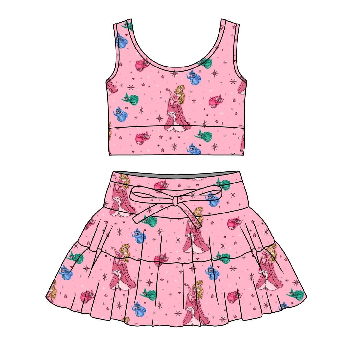 AURORA / GIRLS TULLE SET
