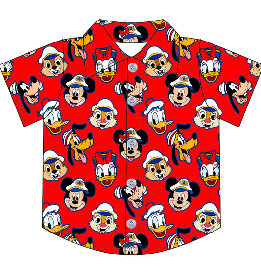 RED CRUISE / BOYS SHIRT